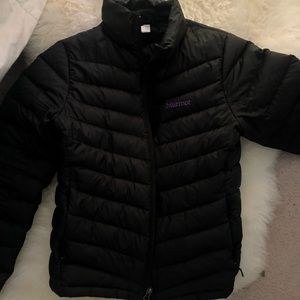 Black marmot jacket